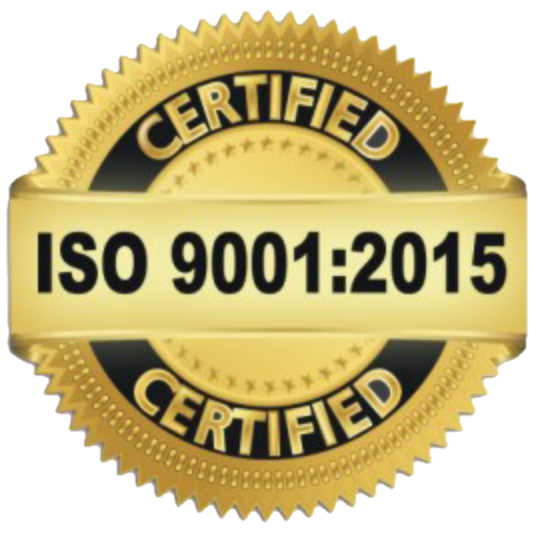 ISO 9001:2015 — Quality Management System (audited by QCC)